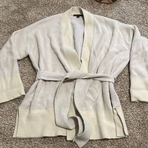 Ann Taylor tie waist cardigan